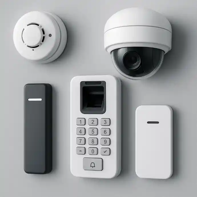 Moderne Alarm-, Video- und Zutrittstechnik für Gebäude von Elektrotechnik Hall.